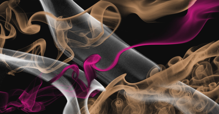 Romantic smoke photoshop brushes